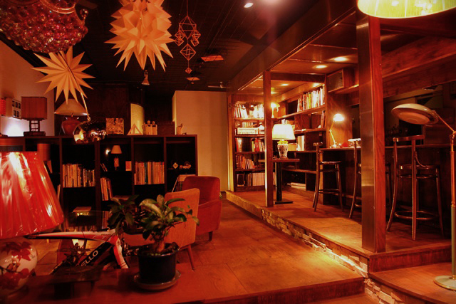 福岡の照明デザイン事務所ライトニックの珈琲ショップ”森のルーチェ”