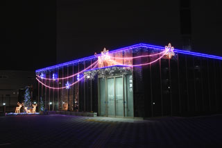 福岡の照明デザイン事務所ライトニックのクリスマスイルミネーション【九州電力福岡東】